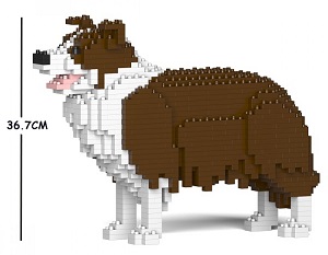 Border Collie Medium - Dog Lego